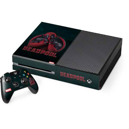 Marvel Deadpool Legacy Surprised Deadpool Xbox One Skins